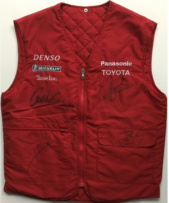 GPコレクションホビー館 ｜ TOYOTA F1 TEAM GILET [SIGNED]