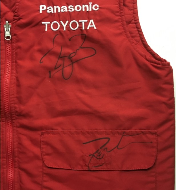 GPコレクションホビー館 ｜ TOYOTA F1 TEAM GILET [SIGNED]