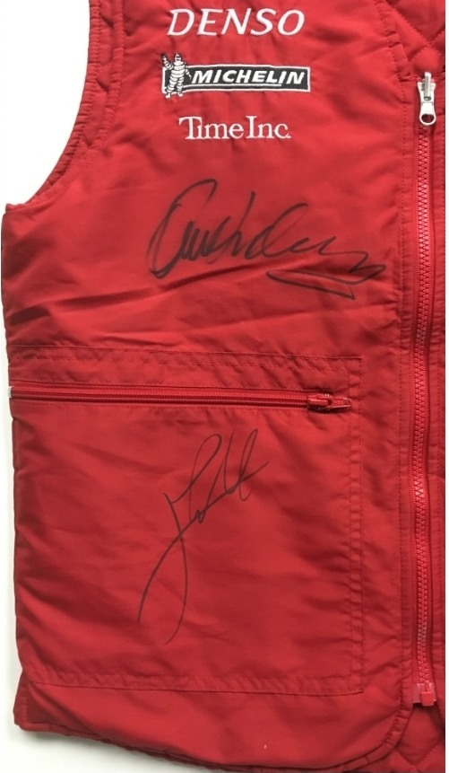 GPコレクションホビー館 ｜ TOYOTA F1 TEAM GILET [SIGNED]